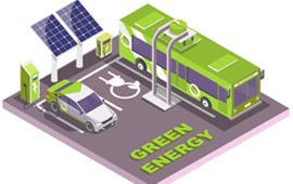 Solar power Electric Vehicle Public Charging Station Development